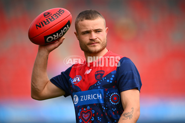AFL 2025 Round 16 - Gold Coast v Melbourne - A-60238137
