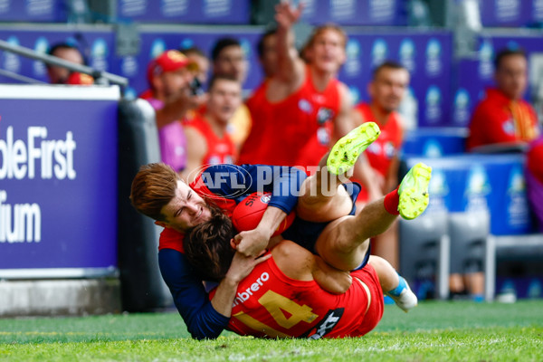AFL 2025 Round 16 - Gold Coast v Melbourne - A-60238171