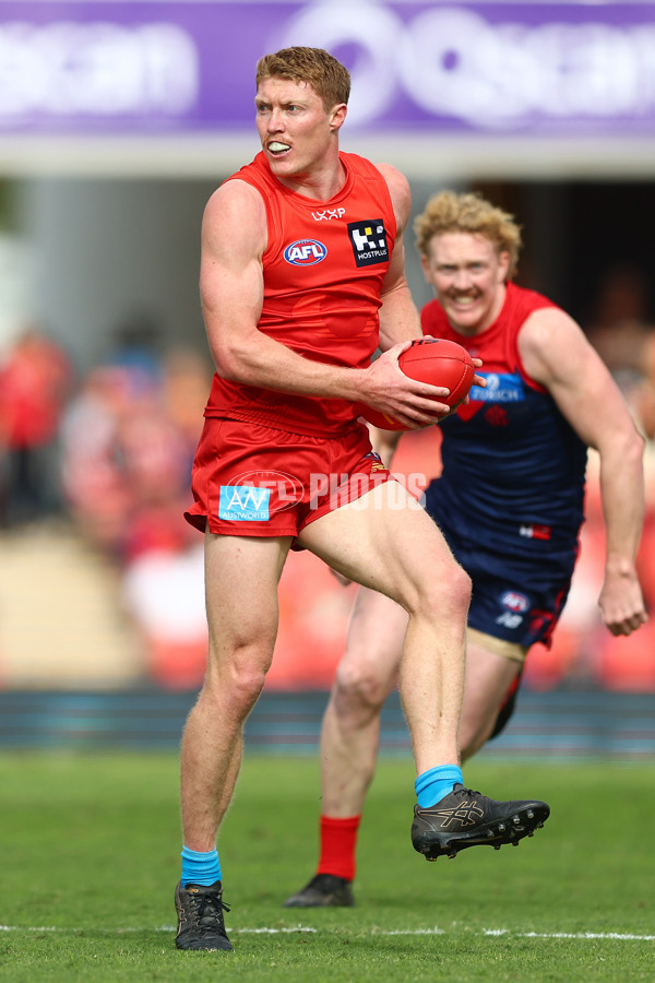 AFL 2025 Round 16 - Gold Coast v Melbourne - A-60239635