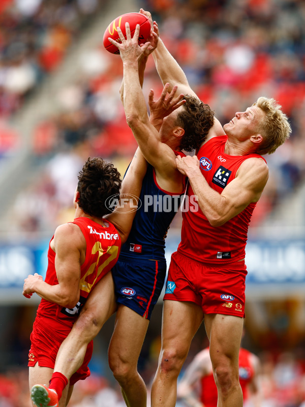 AFL 2025 Round 16 - Gold Coast v Melbourne - A-60239675