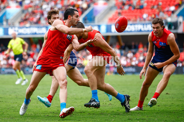AFL 2025 Round 16 - Gold Coast v Melbourne - A-60239676