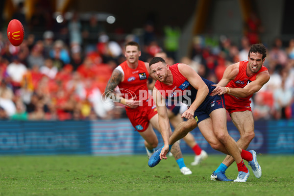AFL 2025 Round 16 - Gold Coast v Melbourne - A-60239701
