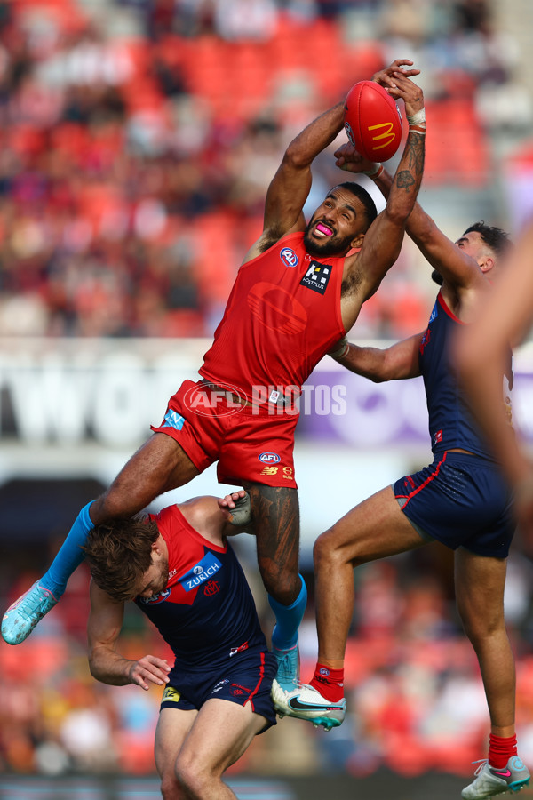 AFL 2025 Round 16 - Gold Coast v Melbourne - A-60242363