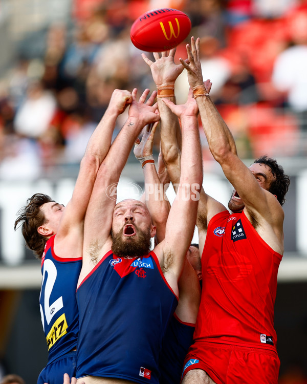 AFL 2025 Round 16 - Gold Coast v Melbourne - A-60242371