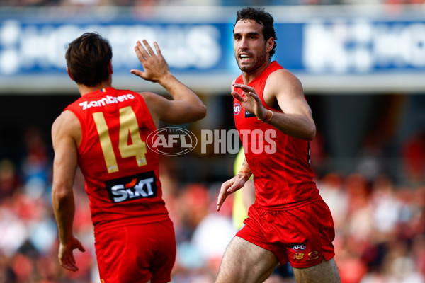 AFL 2025 Round 16 - Gold Coast v Melbourne - A-60242373