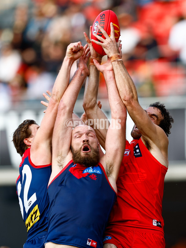 AFL 2025 Round 16 - Gold Coast v Melbourne - A-60242374