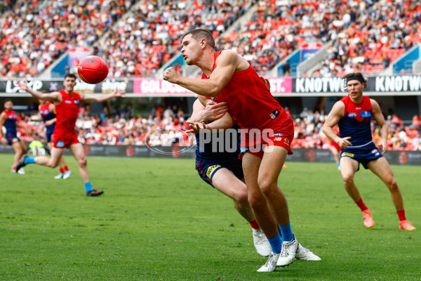 AFL 2025 Round 16 - Gold Coast v Melbourne - A-60242375