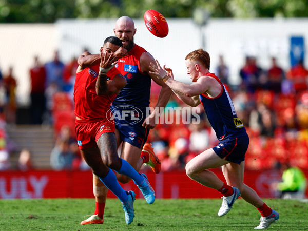 AFL 2025 Round 16 - Gold Coast v Melbourne - A-60242440