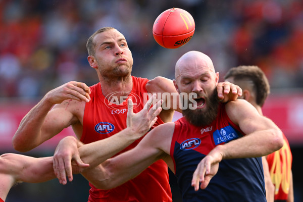 AFL 2025 Round 16 - Gold Coast v Melbourne - A-60243471