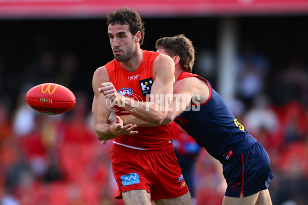 AFL 2025 Round 16 - Gold Coast v Melbourne - A-60245927