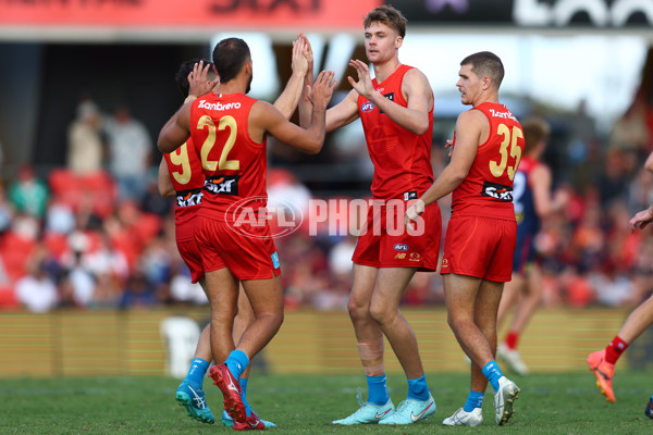 AFL 2025 Round 16 - Gold Coast v Melbourne - A-60245934