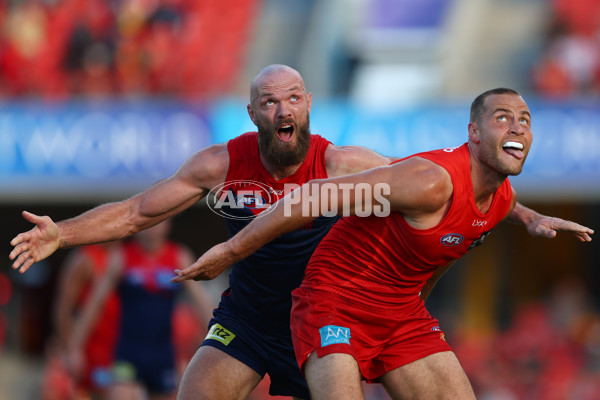 AFL 2025 Round 16 - Gold Coast v Melbourne - A-60248043