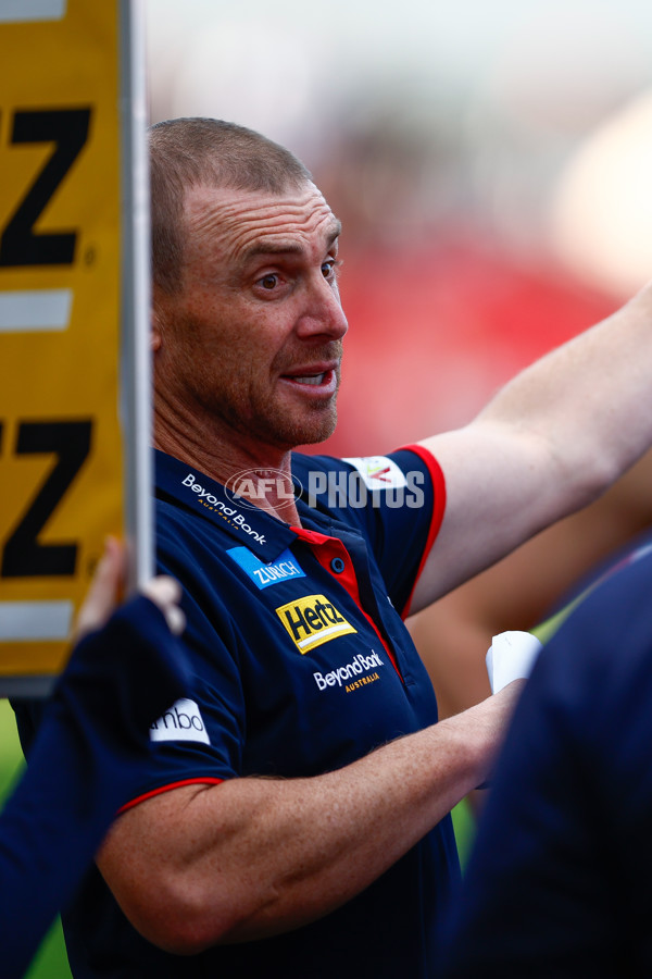 AFL 2025 Round 16 - Gold Coast v Melbourne - A-60249050