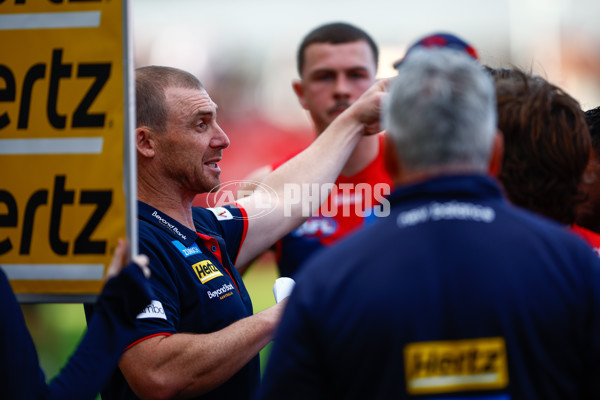AFL 2025 Round 16 - Gold Coast v Melbourne - A-60249053