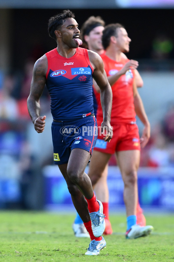 AFL 2025 Round 16 - Gold Coast v Melbourne - A-60249075