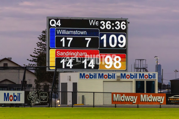 VFL 2025 Round 14 - Williamstown v Sandringham - A-60257074