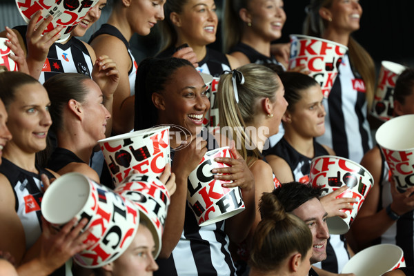 AFLW 2025 Media - Collingwood Team Photo Day - A-60315275
