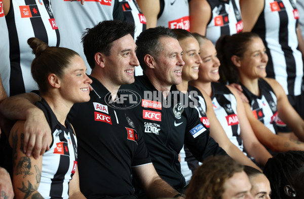 AFLW 2025 Media - Collingwood Team Photo Day - A-60316918