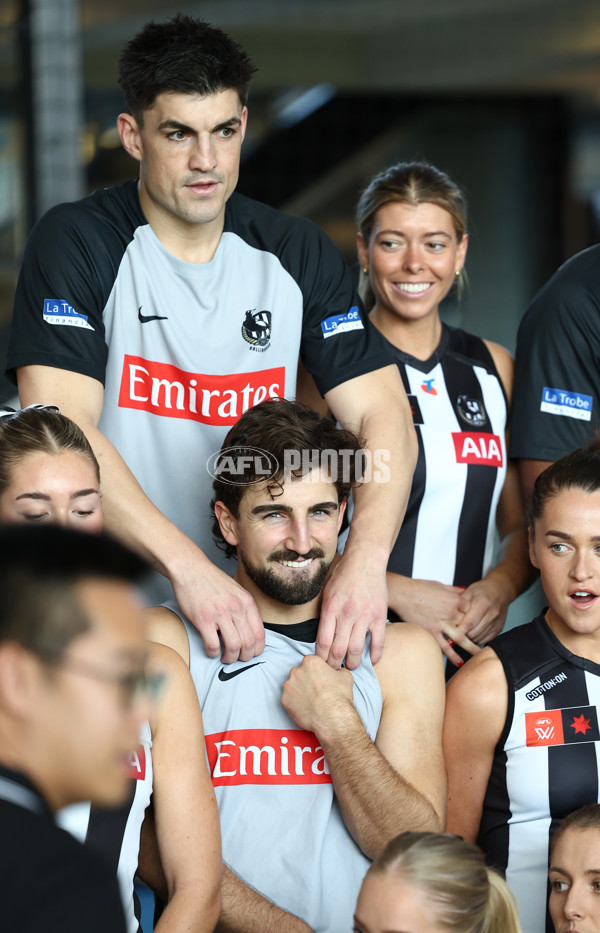 AFLW 2025 Media - Collingwood Team Photo Day - A-60316922