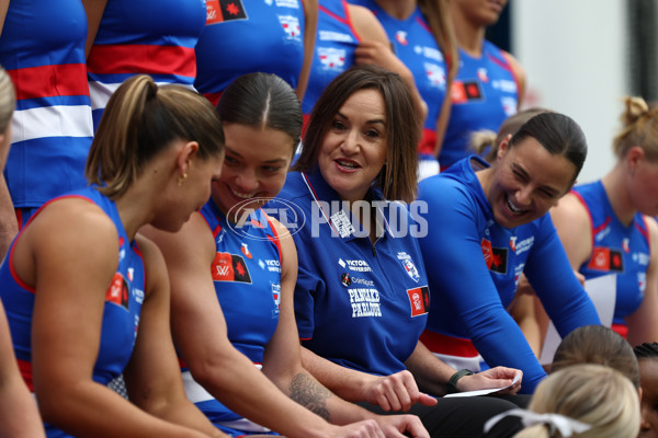 AFLW 2025 Media - Western Bulldogs Team Photo Day - A-60320633