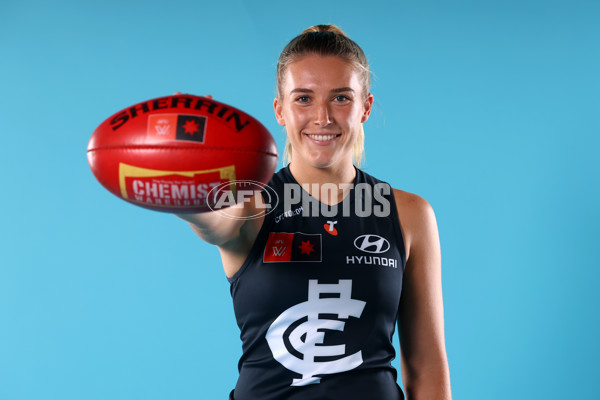 AFLW 2025 Portraits - Carlton - A-60336372