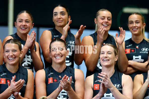 AFLW 2025 Media - Carlton Team Photo Day - A-60341623