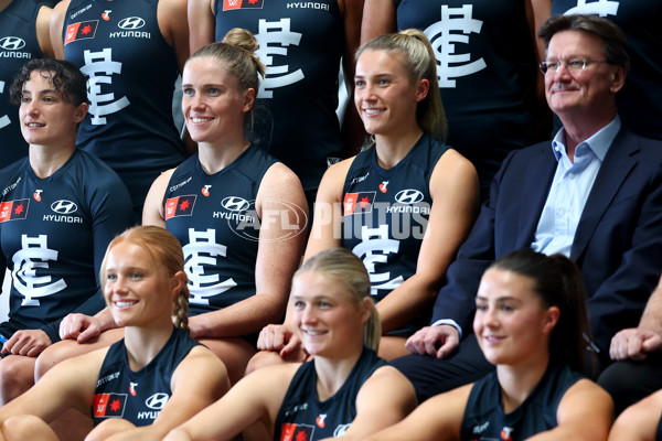AFLW 2025 Media - Carlton Team Photo Day - A-60341629