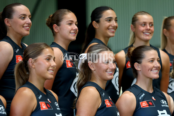 AFLW 2025 Media - Carlton Team Photo Day - A-60341630
