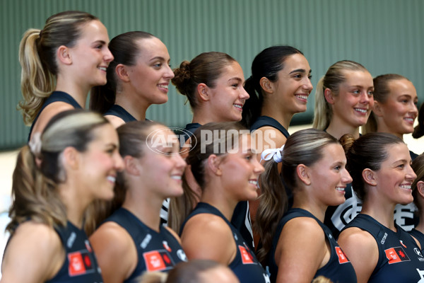 AFLW 2025 Media - Carlton Team Photo Day - A-60341631