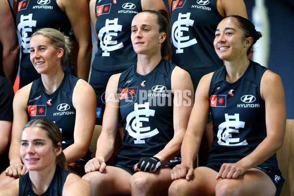 AFLW 2025 Media - Carlton Team Photo Day - A-60341632