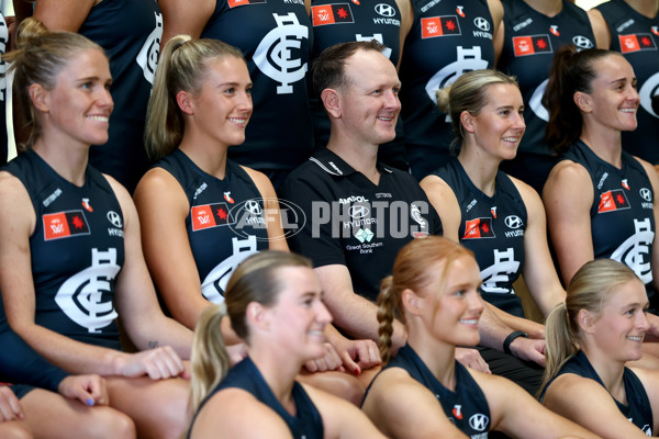 AFLW 2025 Media - Carlton Team Photo Day - A-60342134