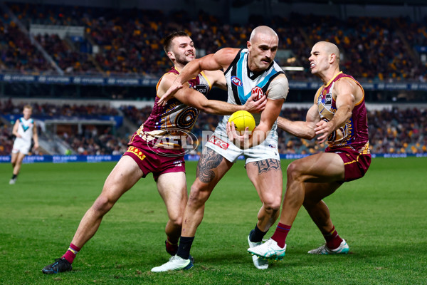 AFL 2025 Round 17 - Brisbane v Port Adelaide - A-60398483