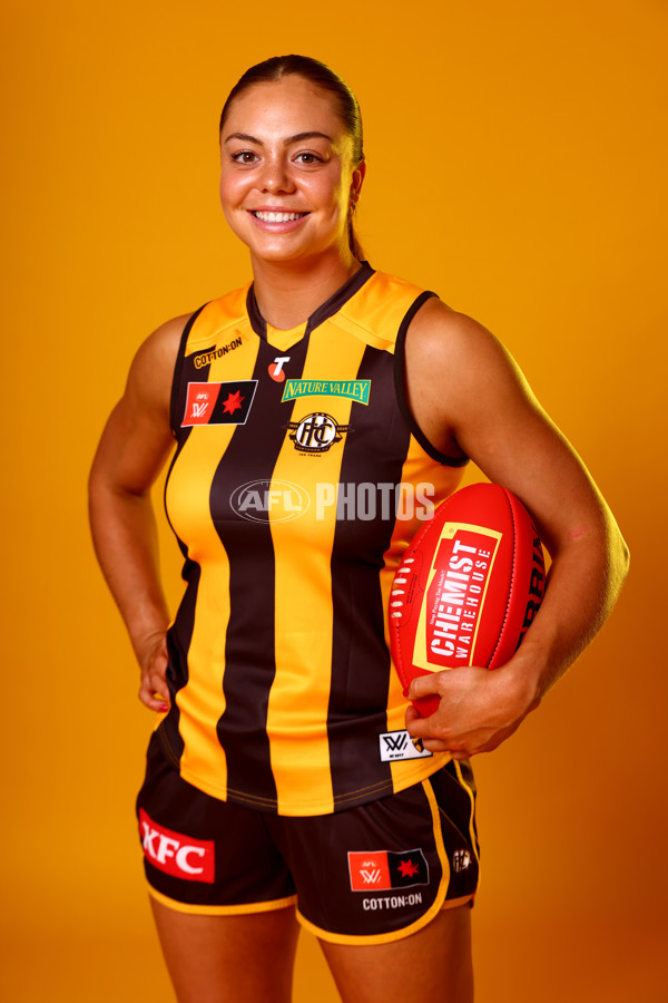 AFLW 2025 Portraits - Hawthorn - A-60432625