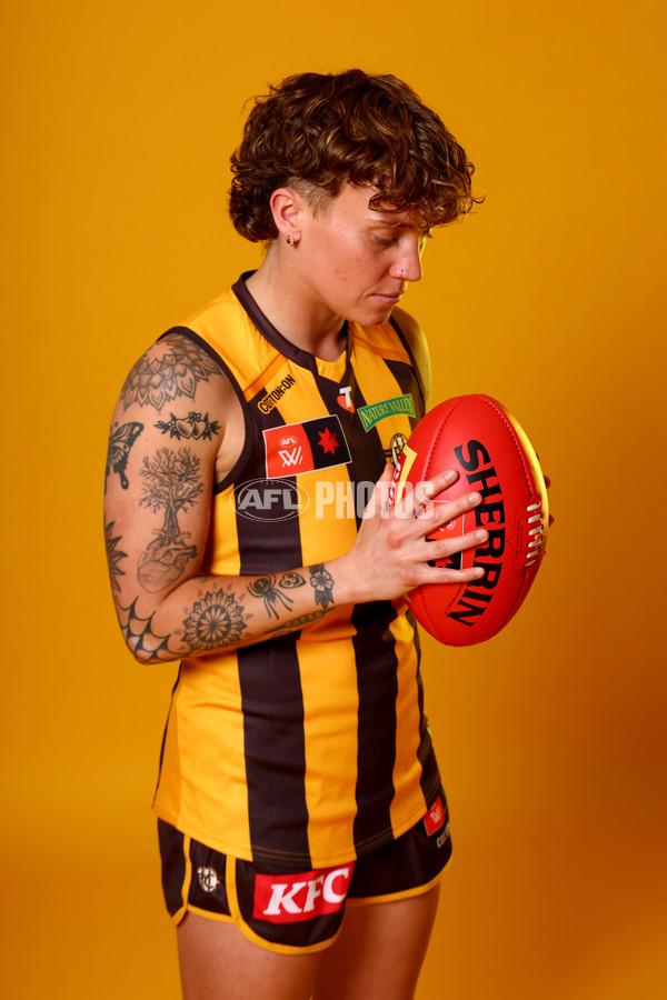 AFLW 2025 Portraits - Hawthorn - A-60435208