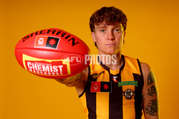 AFLW 2025 Portraits - Hawthorn - A-60435209