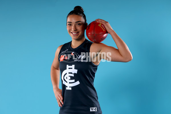 AFLW 2025 Portraits - Carlton - A-60437929