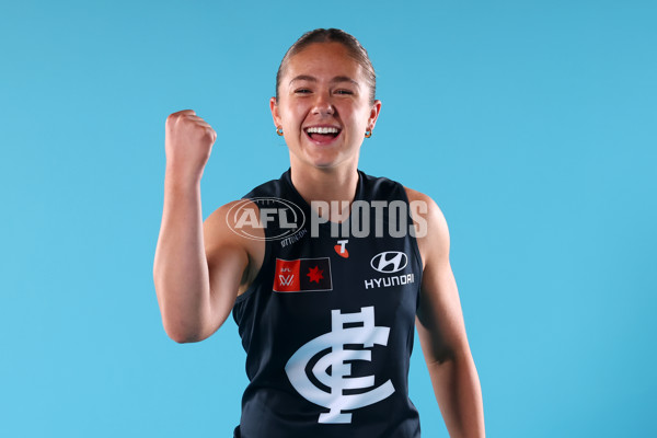 AFLW 2025 Portraits - Carlton - A-60438616