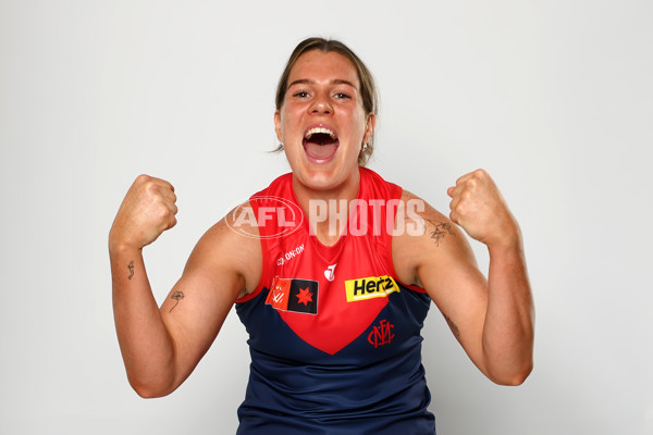 AFLW 2025 Portraits - Melbourne - A-60441732