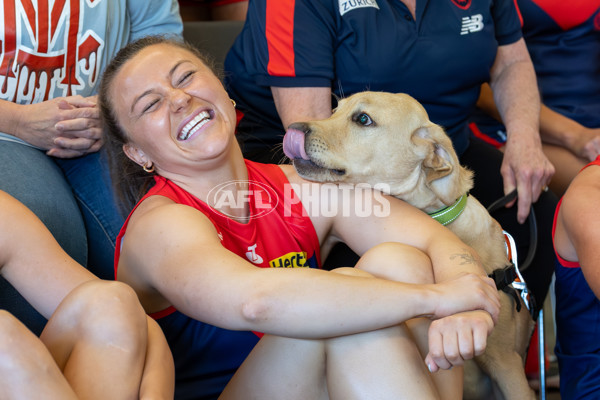 AFLW 2025 Media - Melbourne Team Photo Day - A-60443734