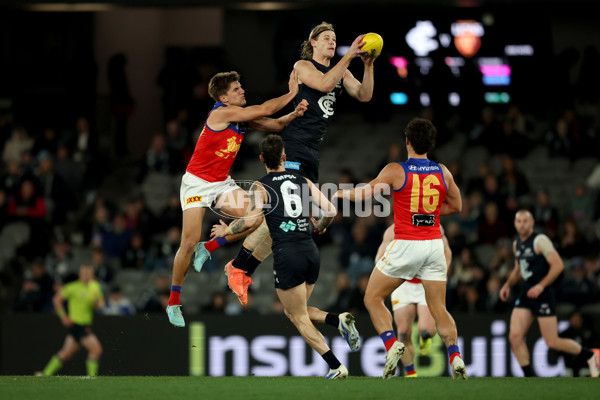 AFL 2025 Round 18 - Carlton v Brisbane - A-60454124