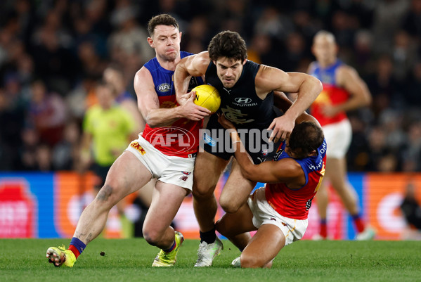 AFL 2025 Round 18 - Carlton v Brisbane - A-60454127