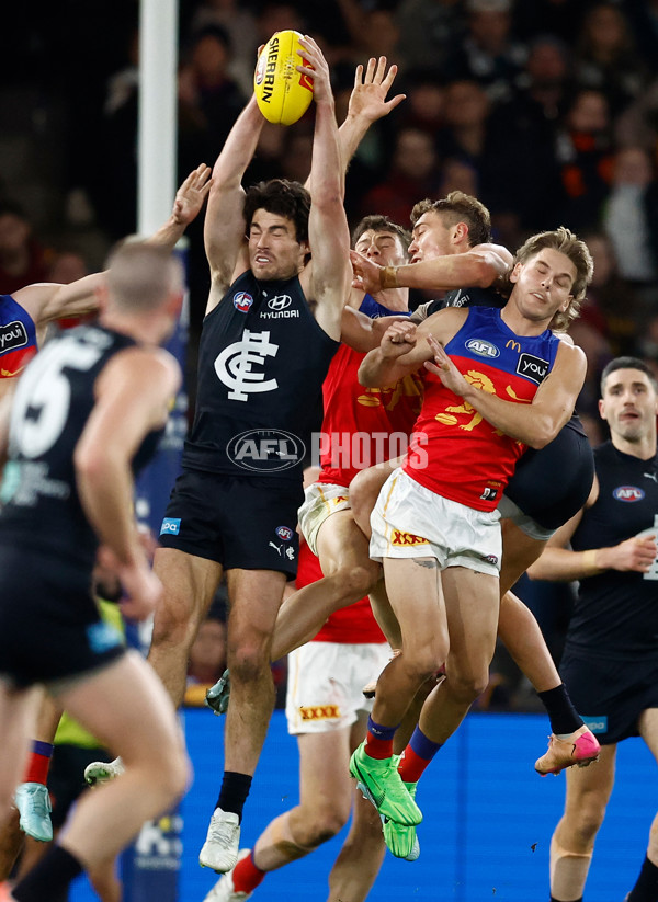 AFL 2025 Round 18 - Carlton v Brisbane - A-60454141