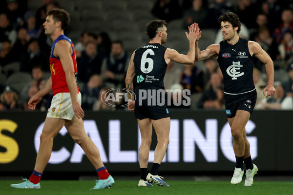 AFL 2025 Round 18 - Carlton v Brisbane - A-60456876