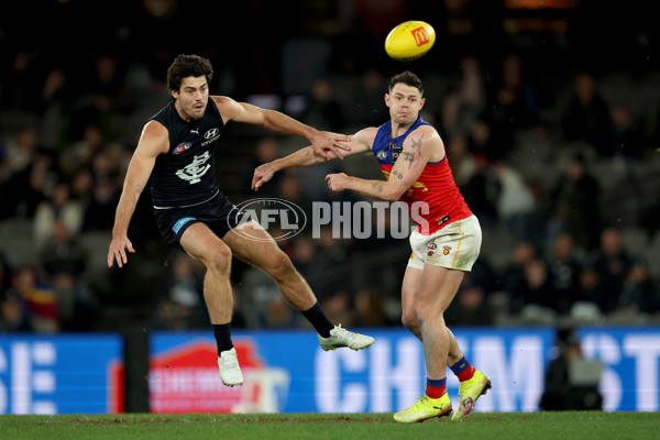 AFL 2025 Round 18 - Carlton v Brisbane - A-60459349