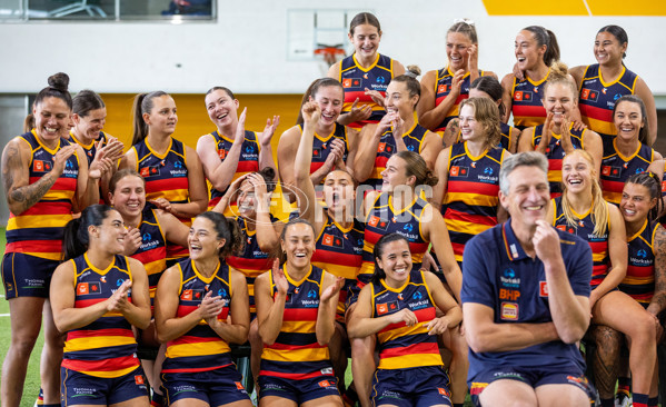 AFLW 2025 Media - Adelaide Team Photo Day - A-60463249