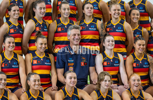 AFLW 2025 Media - Adelaide Team Photo Day - A-60463257