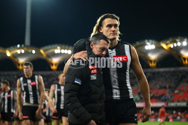 AFL 2025 Round 18 - Gold Coast v Collingwood - A-60477700