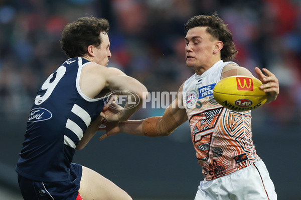 AFL 2025 Round 18 - GWS v Geelong - A-60490789