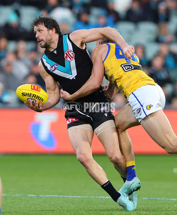 AFL 2025 Round 18 - Port Adelaide v West Coast - A-60545421