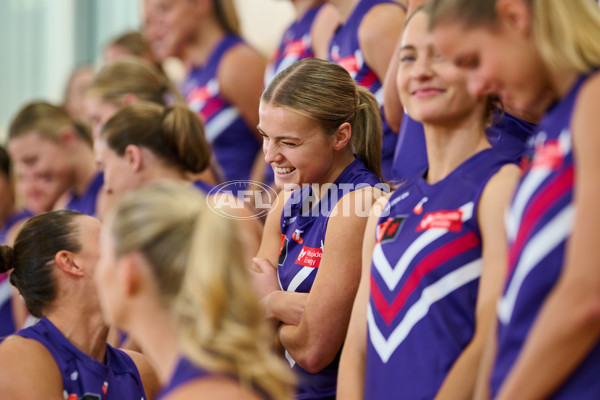 AFLW 2025 Media - Fremantle Team Photo Day - A-60561664